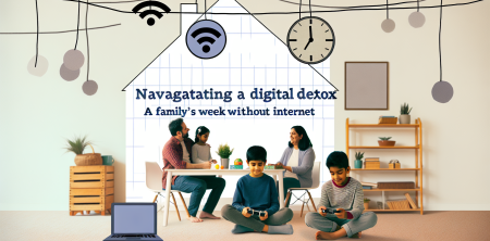Navigating a Digital Detox: A Family’s Week Without Internet