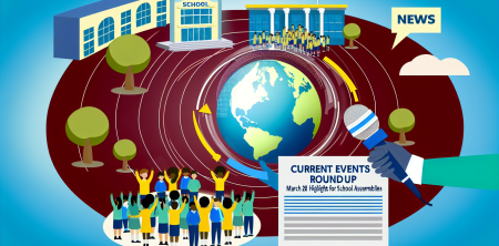Current Events Roundup: March 28 Highlights for School Assemblies
