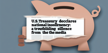 U.S. Treasury Declares National Insolvency: A Troubling Silence from the Media