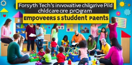 Forsyth Tech’s Innovative Child Care Program Empowers Student Parents