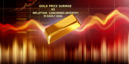 Gold Prices Surge as Inflation Concerns Intensify in Early 2026