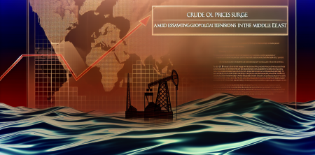 Crude Oil Prices Surge Amid Escalating Geopolitical Tensions in the Middle East