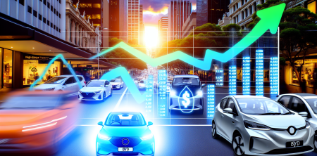Record Electric Vehicle Sales in Australia Amid Rising Fuel Prices: BYD Surpasses Tesla Again
