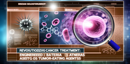 Revolutionizing Cancer Treatment: Engineered Bacteria as Tumor-Eating Agents