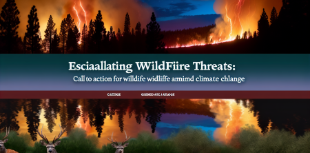 Escalating Wildfire Threats: A Call to Action for Wildlife Amid Climate Change