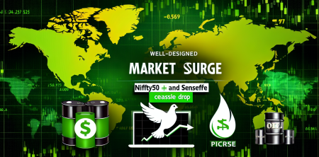Market Surge: Nifty50 and Sensex Rally Amid US-Iran Ceasefire and Oil Price Drop