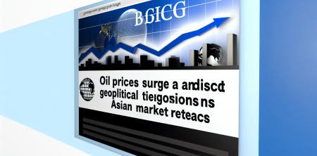 Oil Prices Surge Amidst Geopolitical Tensions and Asian Market Retreats