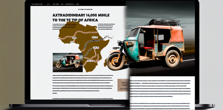 Sheila the Three-Wheeler: The Extraordinary 14,000-Mile Journey to the Tip of Africa