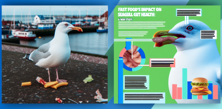 Fast Food’s Impact on Seagull Gut Health: A New Study Explores the Consequences