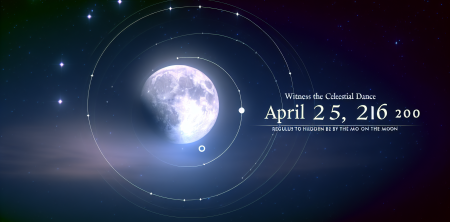 Witness the Celestial Dance: Regulus to Be Hidden by the Moon on April 25, 2026