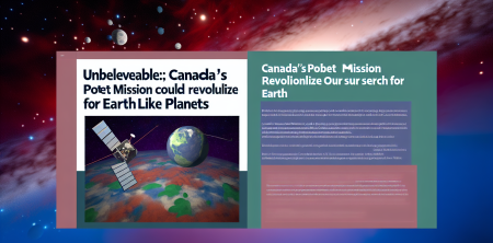 Unbelievable: Canada’s POET Mission Could Revolutionize Our Search for Earth-like Planets