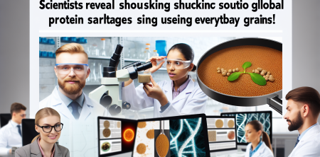 Scientists Reveal Shocking Solution to Global Protein Shortages Using Everyday Grains!