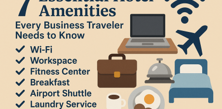 Top 7 Hotel Amenities for Business Travelers in 2024