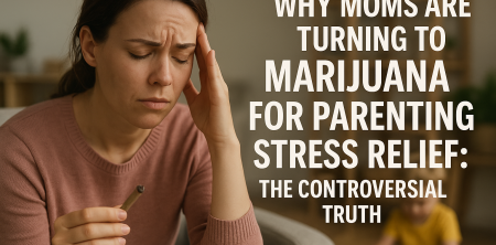 Moms Using Marijuana for Parenting Stress: The Controversial Truth
