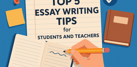 Top 5 Essay Writing Tips for Students and Teachers