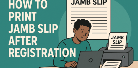 How to Print JAMB Slip After Registration