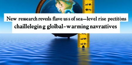 New Research Reveals Flaws in Sea-Level Rise Predictions, Challenging Global Warming Narratives