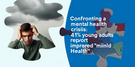 Confronting a Mental Health Crisis: 41% of Young Adults Report Impaired ‘Mind Health’