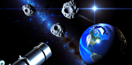 NASA Monitors Three Large Asteroids Set to Pass Earth in 2026