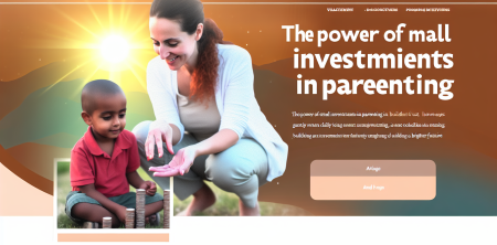 The Power of Small Investments in Parenting: Building Trust for a Brighter Future