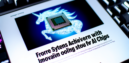 Frore Systems Achieves Unicorn Status with Innovative Cooling Solutions for AI Chips