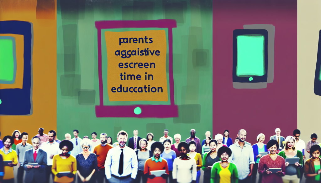 Parents Rally Against Excessive Screen Time in Early Education - Dr ...