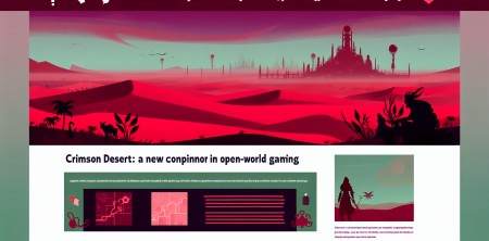 Crimson Desert: A New Contender in Open-World Gaming