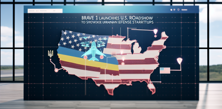 Brave1 Launches U.S. Roadshow to Showcase Ukrainian Defense Startups