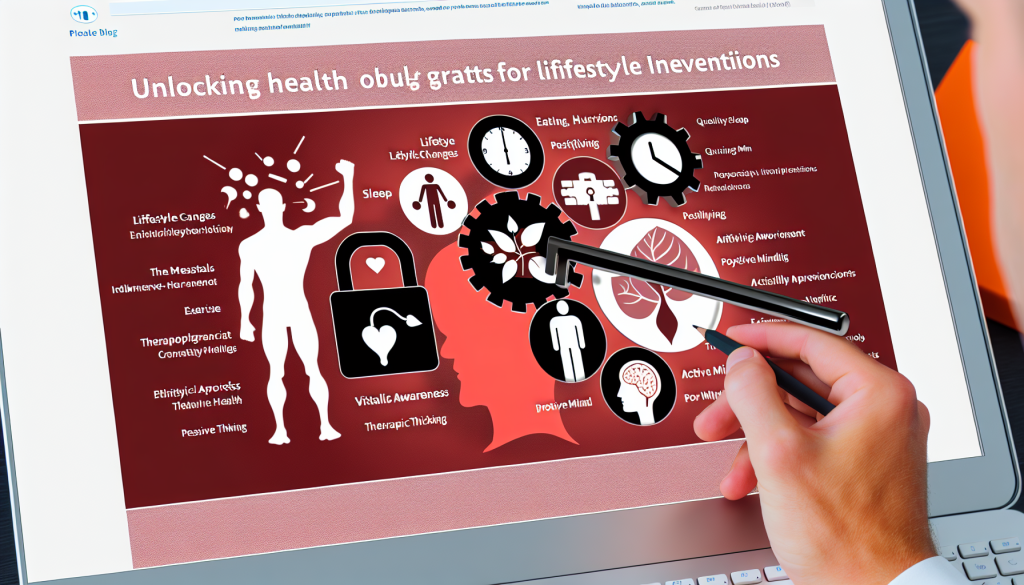 Unlocking Health Potential: The ELEVATE Model Grants for Lifestyle ...