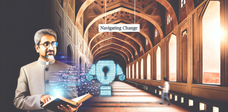Navigating Change: AI Integration and Academic Restructuring in Higher Education
