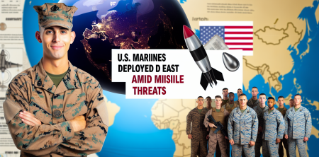 U.S. Marines Deployed to Middle East Amid Houthi Missile Threats Against Israel
