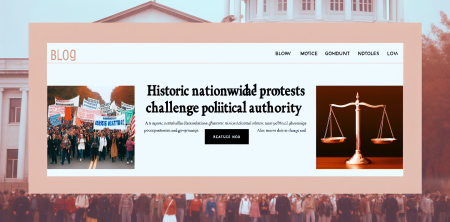 Historic Nationwide Protests Challenge Trump Administration’s Authority