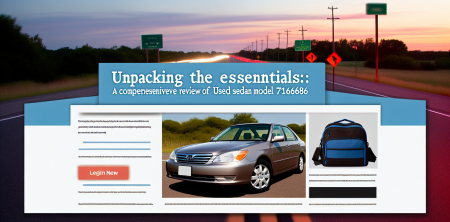 Unpacking the Essentials: A Comprehensive Review of Used Sedan Model 7163686