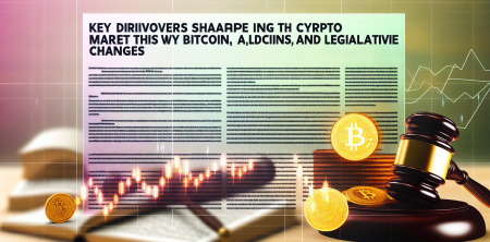 Key Drivers Shaping the Crypto Market This Week: Bitcoin, Altcoins, and Legislative Changes