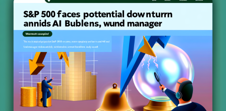 S&P 500 Faces Potential Downturn Amid AI Bubble Concerns, Warns Fund Manager
