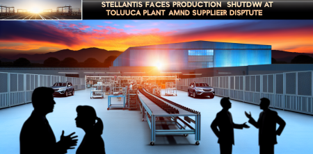 Stellantis Faces Production Shutdown at Toluca Plant Amid Supplier Dispute