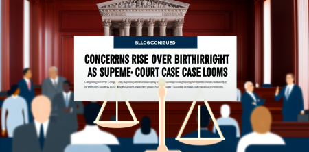 Concerns Rise Over Birthright Citizenship as Supreme Court Case Looms