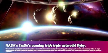 NASA’s Upcoming Triple Asteroid Flyby: What You Need to Know