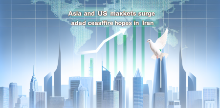 Asia and US Markets Surge Amid Ceasefire Hopes in Iran