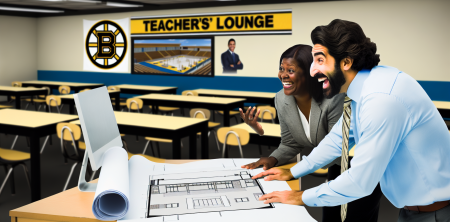 Transforming Teacher Spaces: Wellpoint and Boston Bruins Launch 2023 Teachers’ Lounge Makeover Contest