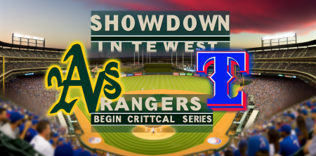 Showdown in the AL West: Athletics and Rangers Begin Crucial Series