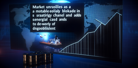 Market Turmoil as Trump’s Hormuz Blockade Fuels Oil Prices and Fears of Conflict