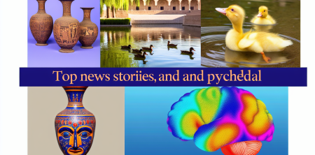 Historic Artifacts, Adorable Ducks, and Psychedelic Research: Top News Stories of April 24, 2026