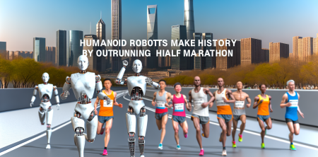 Humanoid Robots Make History by Outrunning Humans in Beijing Half Marathon