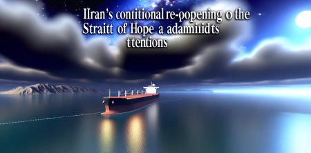 Iran’s Conditional Reopening of the Strait of Hormuz: A Glimmer of Hope Amidst Tensions