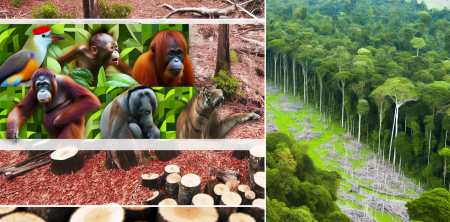 Deforestation in Indonesia: A Growing Crisis Threatening Biodiversity and Climate Stability