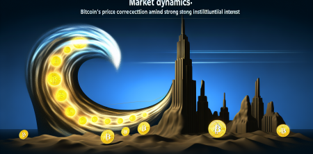 Market Dynamics: Bitcoin’s Price Correction Amid Strong Institutional Interest
