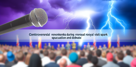 Trump’s Controversial Remarks During Royal Visit Spark Speculation and Debate