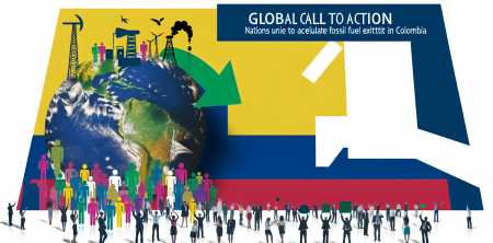 Global Call to Action: Nations Unite to Accelerate Fossil Fuel Exit in Colombia