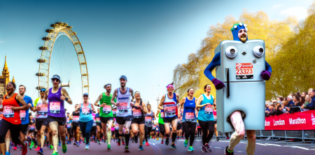 The Jaw-Dropping London Marathon Fridge Challenge That Will Leave You Speechless